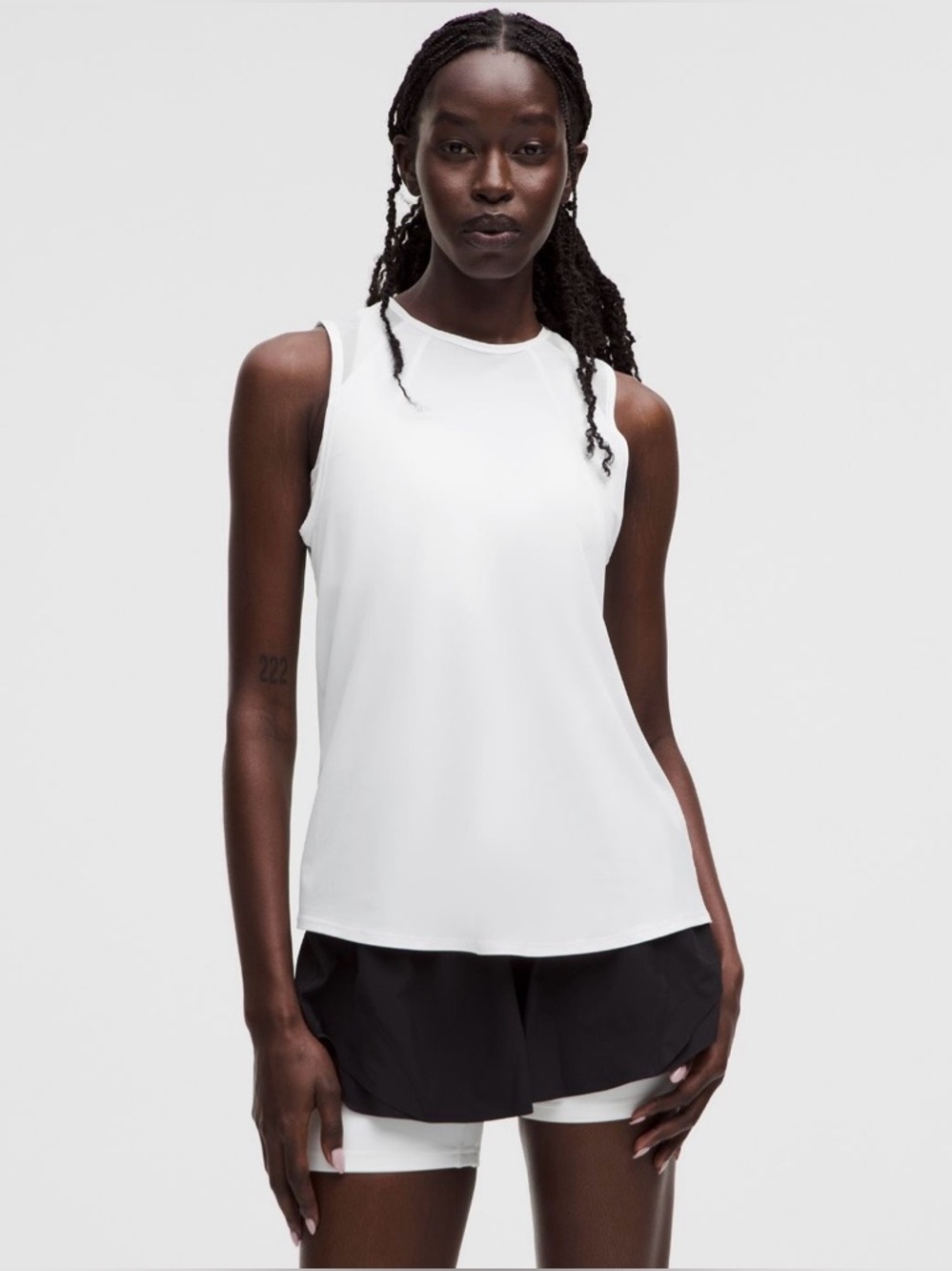 Lululemon Women's White Sculpt Tank Top Size 4